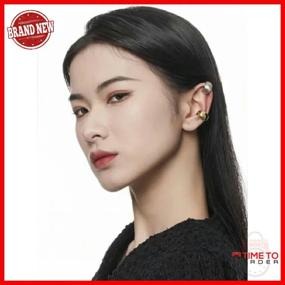 Sterling Silver Clip-On Ear Cuff Non-Piercing Fine Jewelry for Women